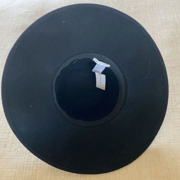 Anthropologie High Crown Black Wool Felt Hat main image 9
